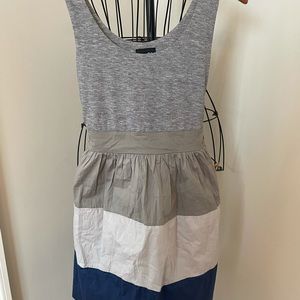 Dress Casual Summer Rue 21 Gray Blue Size Small